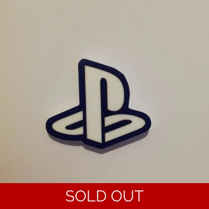 PlayStation logo pin badge PlayStation logo pin badge